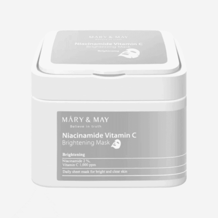 Niacinamide Vitamin C Brightening Mask 30τμχ - Mary&May - Κορεάτικα Καλλυντικα