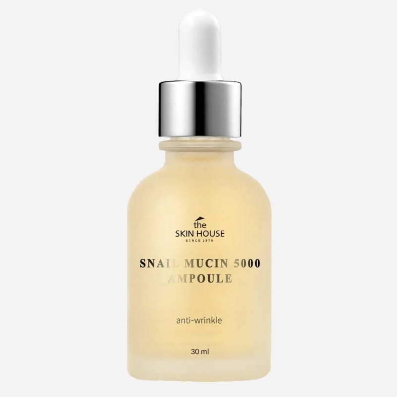Snail-mucin-5000-skin-house Snail mucin ampoule The Skinhouse - Κορεάτικά καλλυντικά