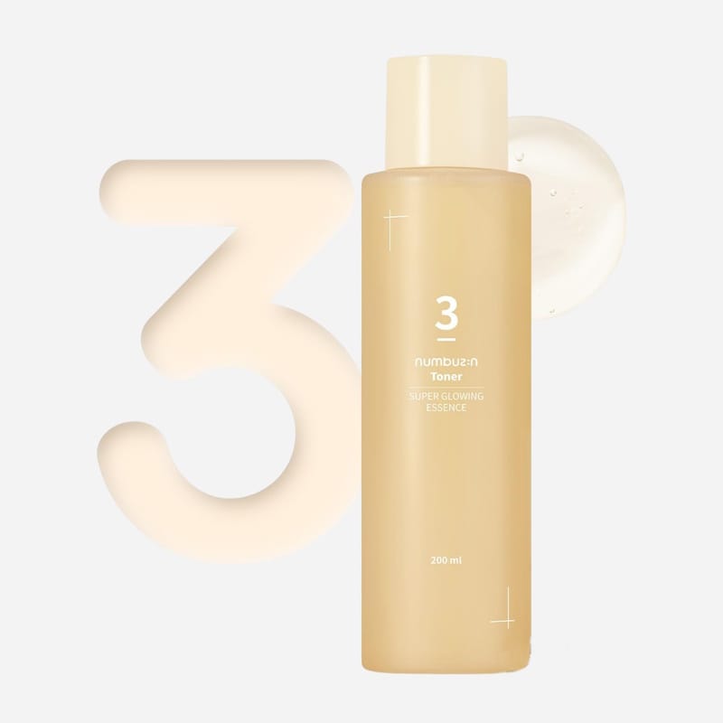 numbuzin-no-3-glowing-essence-toner-koreatika-kallintika-kskin-Photoroom numbuzin - No. 3 Super Glowing Essence Toner - Κορεάτικα Καλλυντικά