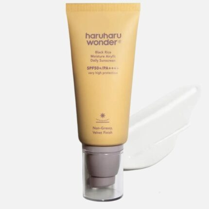Black Rice Moisture Airyfit Sunscreen Haru Haru - Κορεάτικα Καλλυντικά