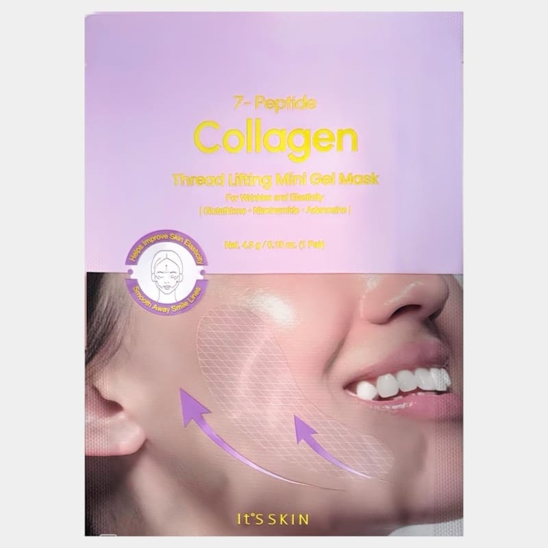 collagen-7-peptide-thread-lifting-mini-gel-mask-its-skin-koreatika-kallintika-kskin 7-Peptide Collagen Thread Lifting Mini Gel Mask - It's Skin - Image 1