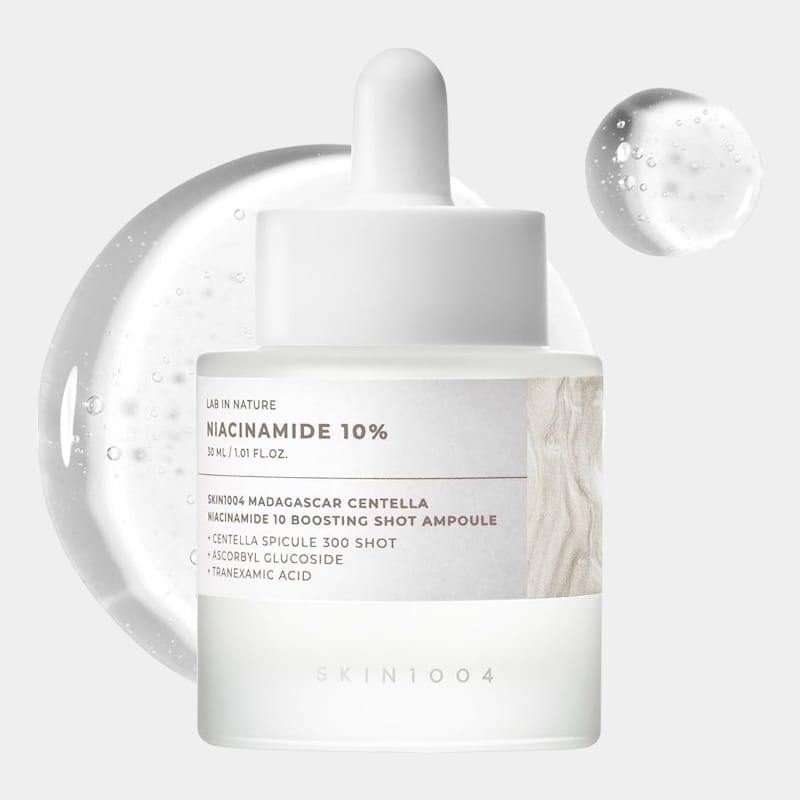 madagascar-centella-niacinamide-skin1004-koreatika-kallintika-kskin Niacinamide 10 Boosting Shot Ampoule 30ml - Skin1004 - Image 1