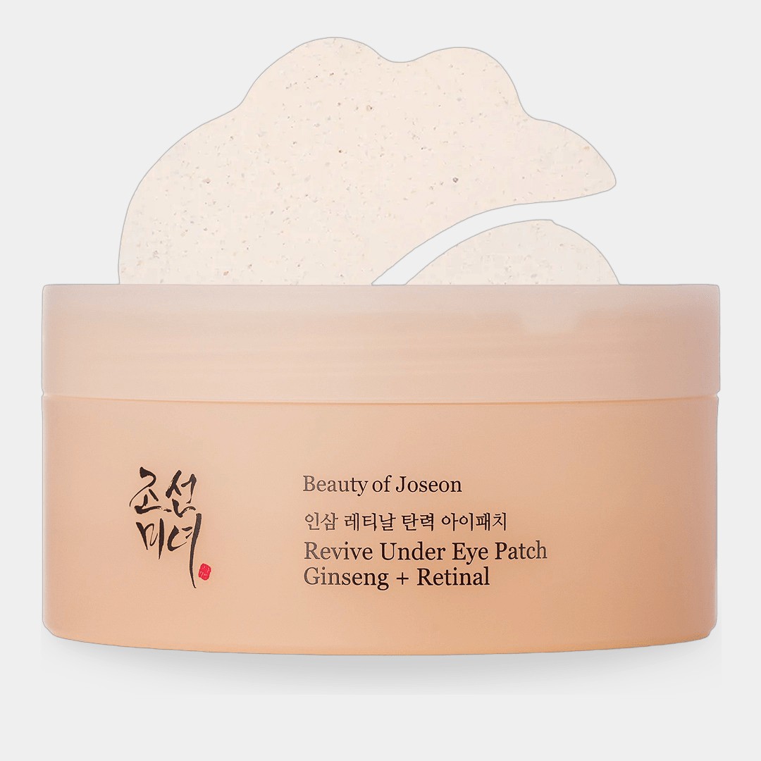 Beauty-of-Joseon-Revive-Under-Eye-Patch-Ginseng-Retinal-60vnt Revive Under Eye Patch: Ginseng + Retinal 60pcs- Beauty of Joseon - Image 1