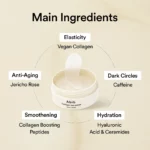Collagen Eye Patch Jericho Rose Jelly 60pcs - Abib - Image 3