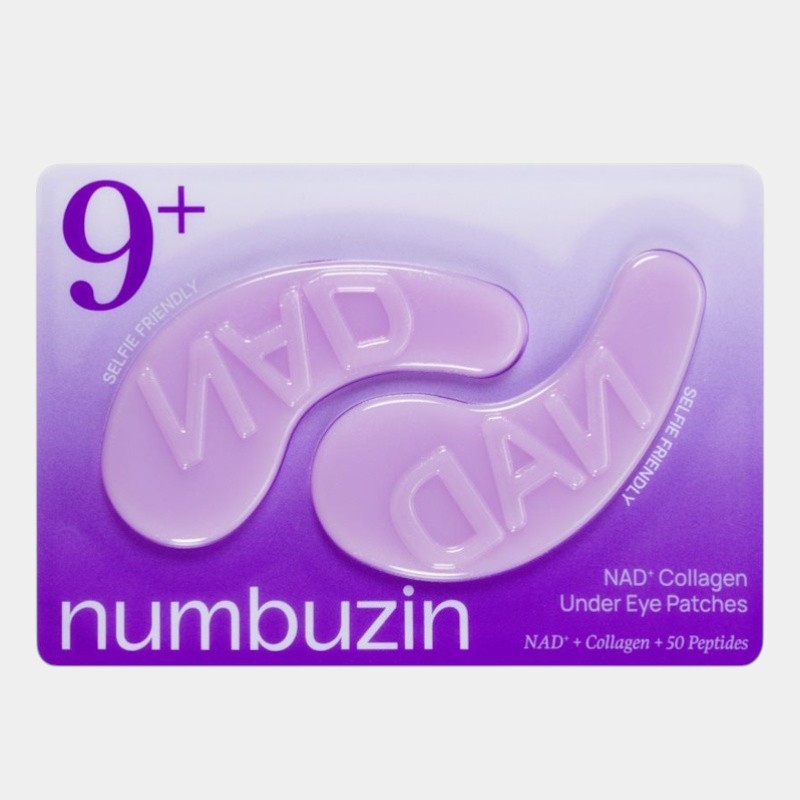 no-9-nad-collagen-under-eye-patches___260213 No.9 NAD Collagen Under Eye Patches 1Pair - Numbuzin - Image 1