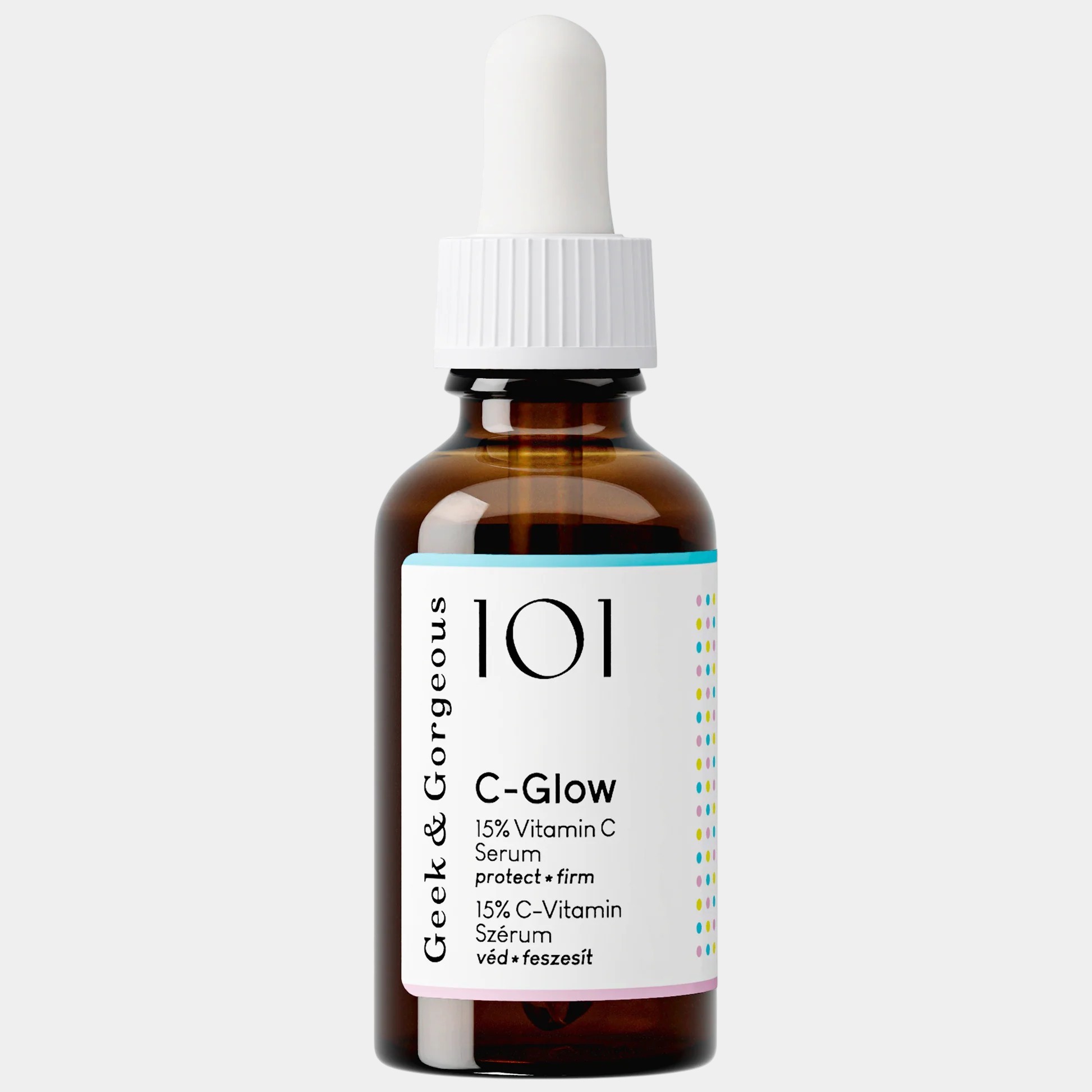 c-glow-vitamin-c-geek-gorgeous-kskin 101 C-Glow Serum 30ml - Geek & Gorgeous - Image 1