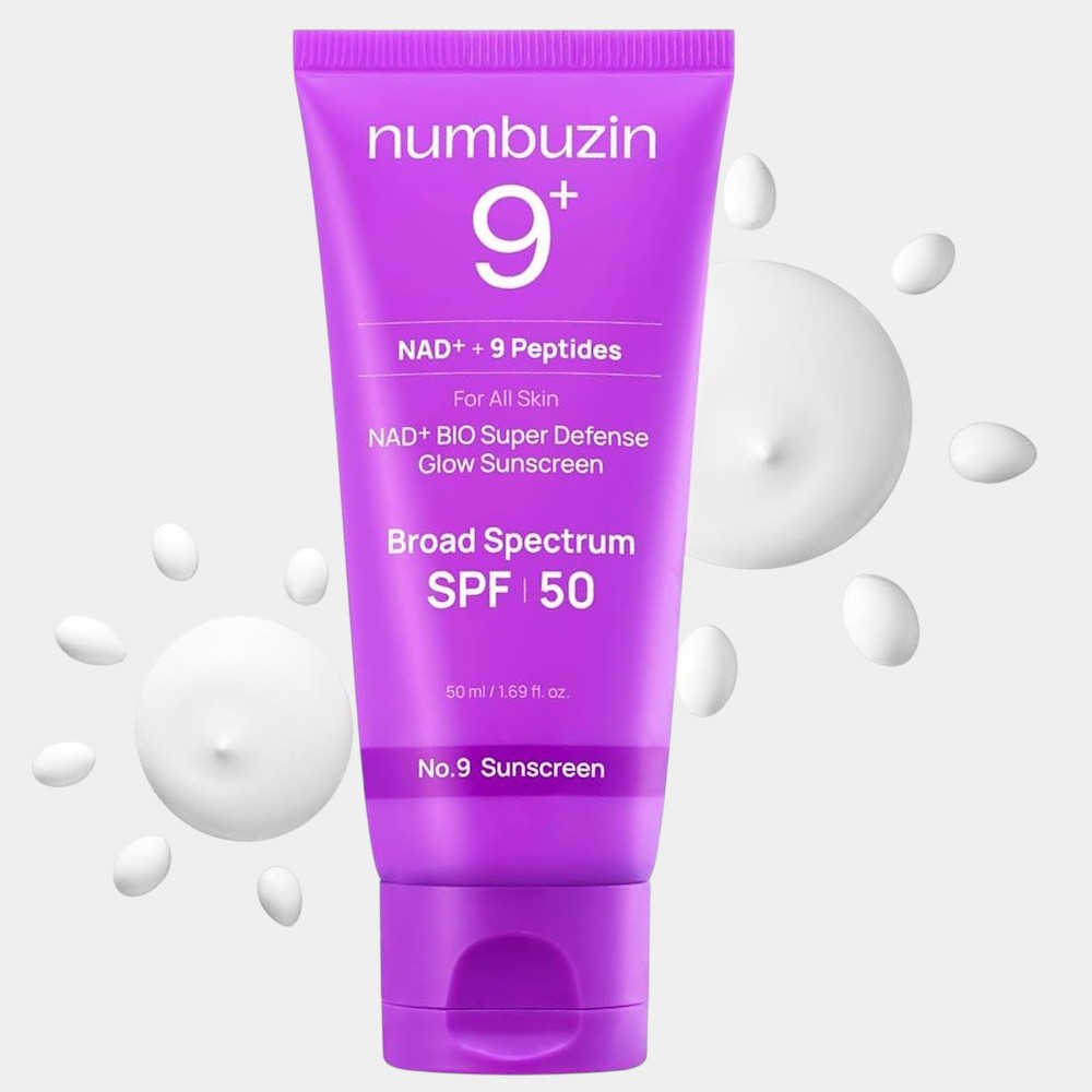 numbuzin-sunscreen-no-9-koreatika-kallintika-kskin (2) No.9 NAD+ Peptides Dewy Sun Essence 50ml - Numbuzin - Image 1