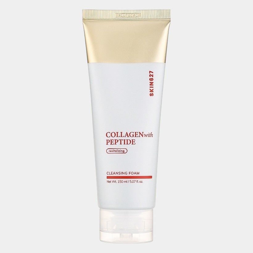 SKIN627-collagen-peptide-foam-koreatika-kallintika-kskin Collagen With Peptide Cleansing Foam 150ml - SKIN627 - Image 1