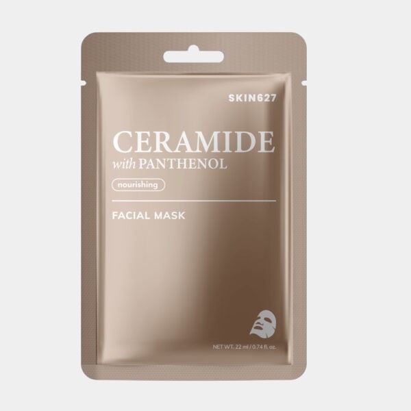 ceramide-panthenol-face-mask-skin627-koreatika-kallintika-kskin Nourishing Face Mask Ceramide- SKIN627 - Image 1