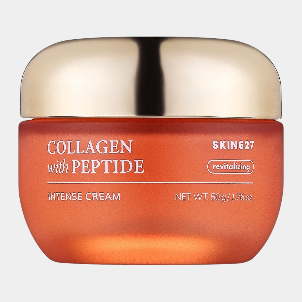 collagen-peptide-cream-koreatika-kallintika-kskin Collagen With Peptide Intense Cream 50g – SKIN627 - Image 1