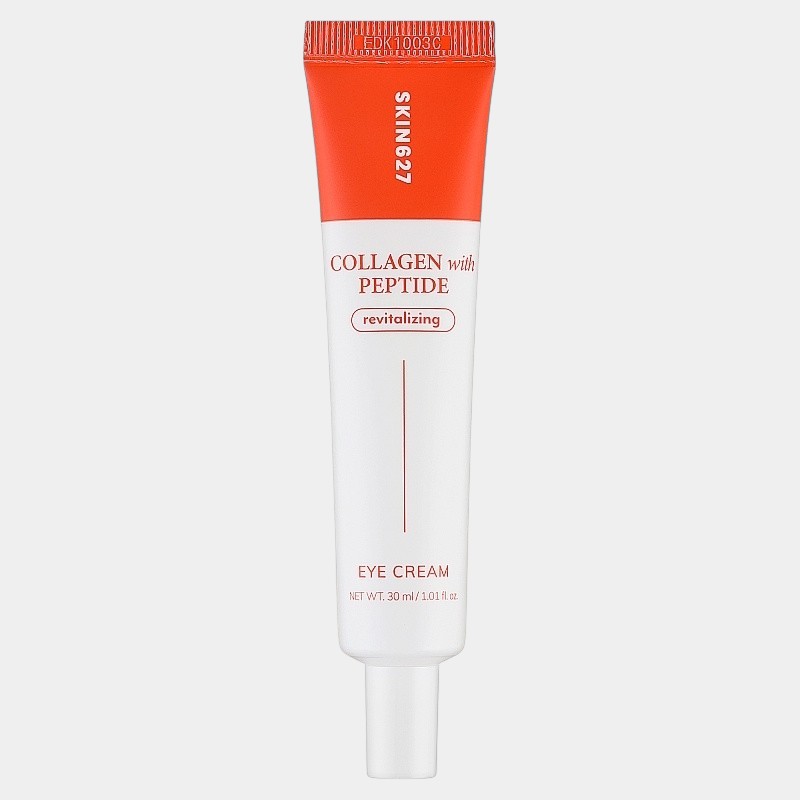 collagen-peptide-eye-cream-skin627-koreatika-kallintika-kskin Collagen With Peptide Intense Eye Cream 30 ml - SKIN627 - Image 1