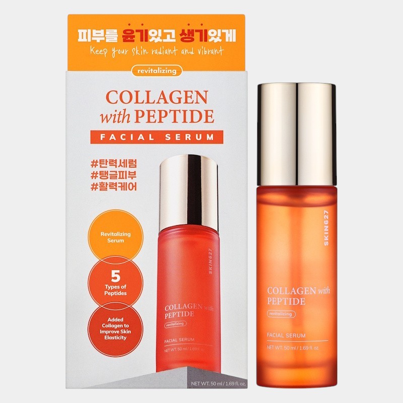 collagen-peptide-serum-skin627-koreatika-kallintika-kskin Collagen With Peptide Intense Serum 50ml – SKIN627 - Image 1