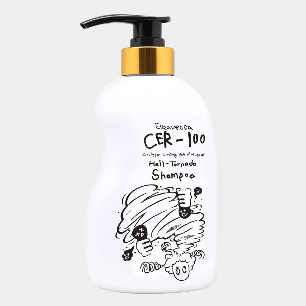 elizavecca-hell-tornado-shampoo-koreatika-kallintika-mallia-kskin CER-100 Collagen Coating Hair Muscle Helltornado 500ml - Elizavecca - Image 1