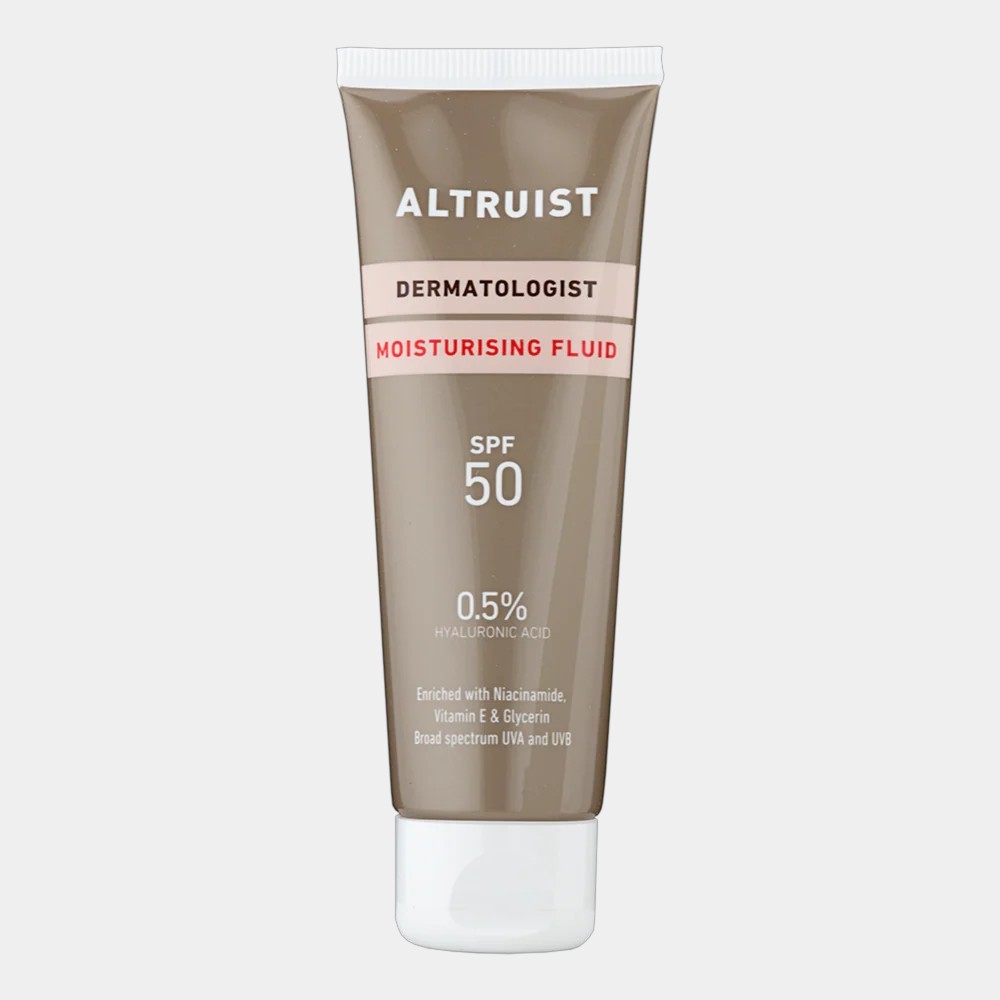 moisturizing-fluid-altruist-sunscreen-kskin Moisturising Fluid Sunscreen SPF50 50ml - Altruist - Image 1