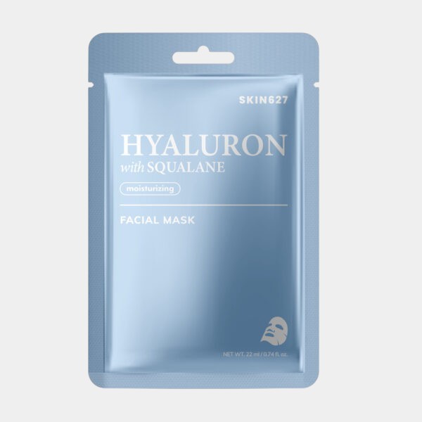 hyaluron-with-squalane-mask-skin627-koreatika-kallintika-kskin Moisturizing Face Mask - SKIN627 - Image 1