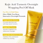 Kojic Acid Turmeric Night Wrapping Mask 75ml - Medicube - Image 3