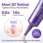 No. 9 NAD+ Retinol Volume Shot Eye Cream 20ml - Numbuzin - Image 3